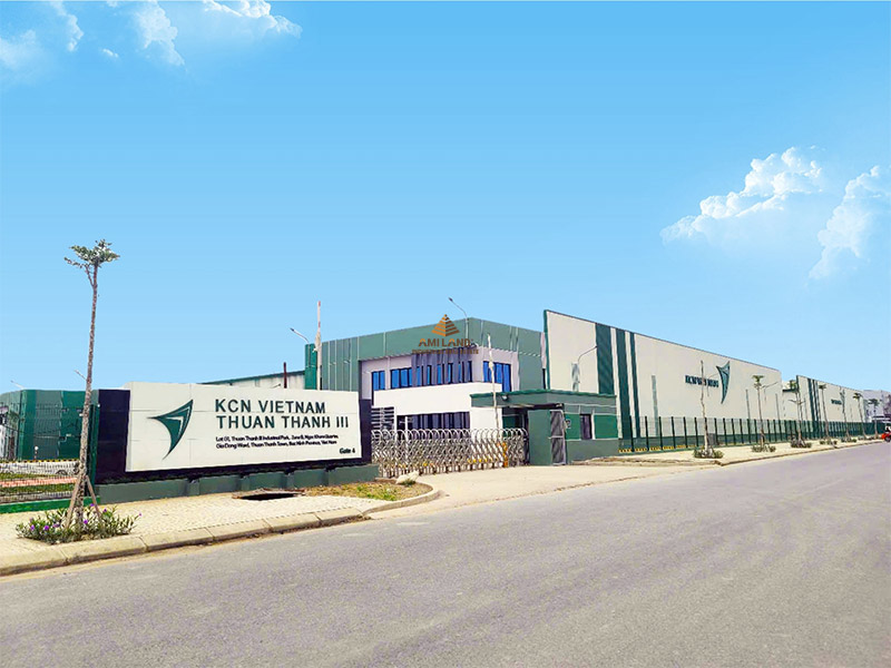 KCN Thuan Thanh 3 Phan khu B Bac Ninh QL17 QL38 Ha tang Trung Quy amiland.vn