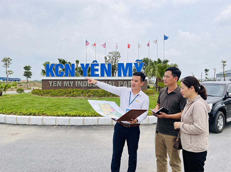 KCN Viglacera Yên Mỹ: Vị Trí Kề Cao Tốc, Hạ Tầng Xanh 280ha