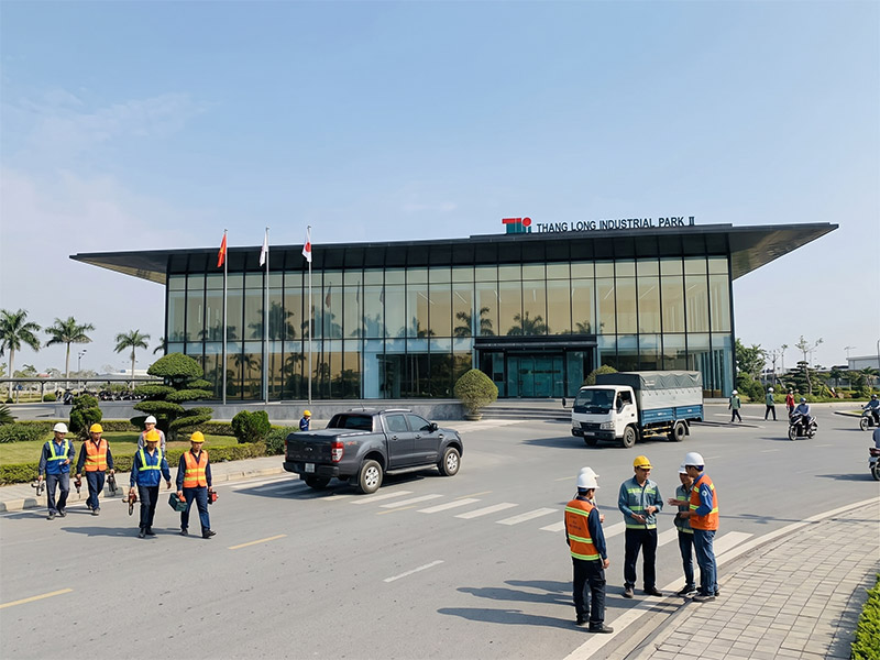 KCN Thang Long II Yen My Chuan Nhat Ban Ha Tang 525ha amiland.vn