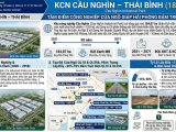 KCN Cầu Nghìn Thái Bình: Vị Trí Giáp Hải Phòng, Hạ Tầng 184ha